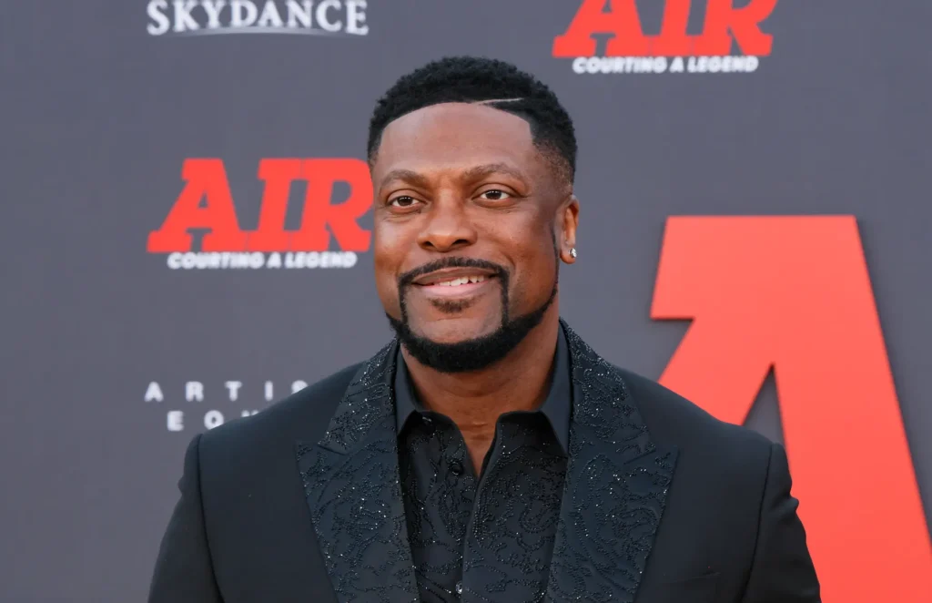 Chris Tucker durante entrevista em que falou sobre estar há anos sem manter relações sexuais.