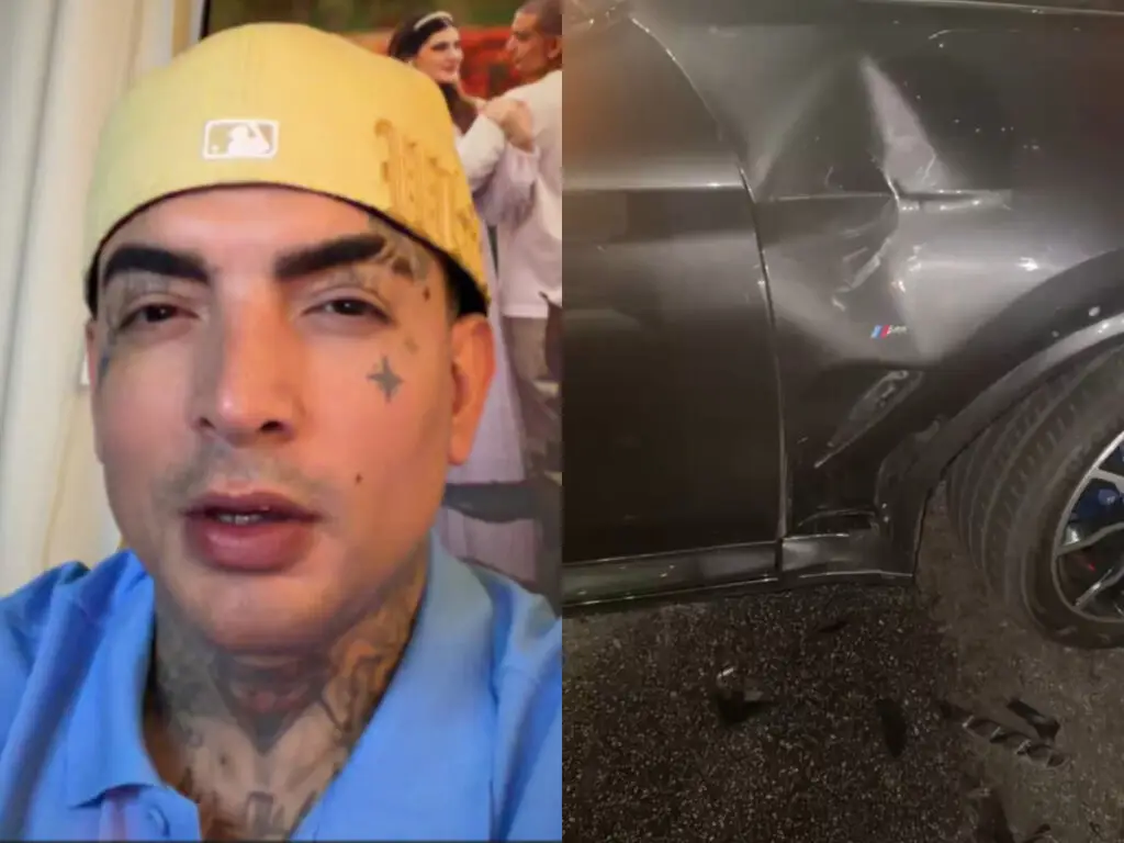 MC Guime detalha acidente com esposa e filha de 5 meses Foi um livramento de Deus