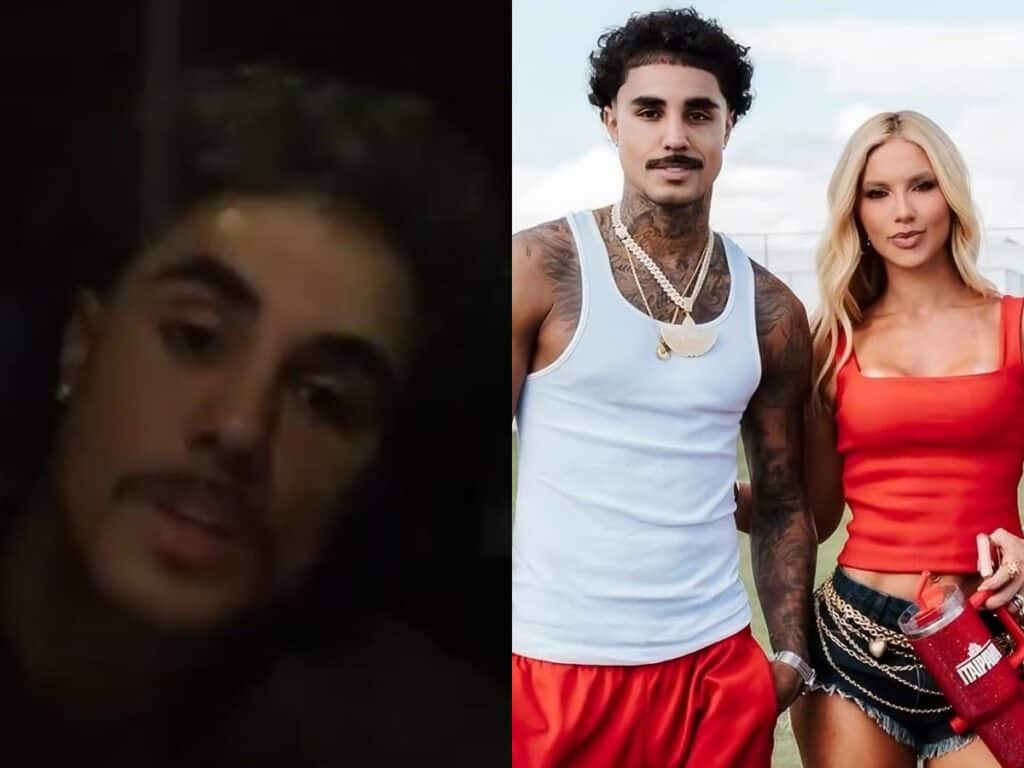 Mc Livinho pronunciamento sobre vídeo removido com Virginia Fonseca após rumores nas redes sociais.