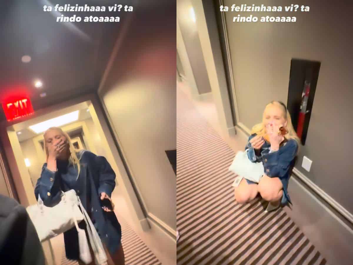 Virginia curte hotel em Nova York após noite animada com drinks e brinca: “O hexa vem, amor”