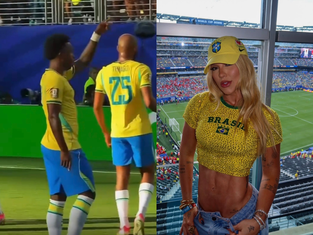Vini Jr Gol: jogador dedica comemoração a Virginia Fonseca após marcar pelo Brasil