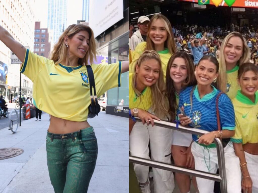 Esposa de Gabriel Magalhães fala sobre amizade entre as companheiras dos jogadores da Seleção Brasileira.