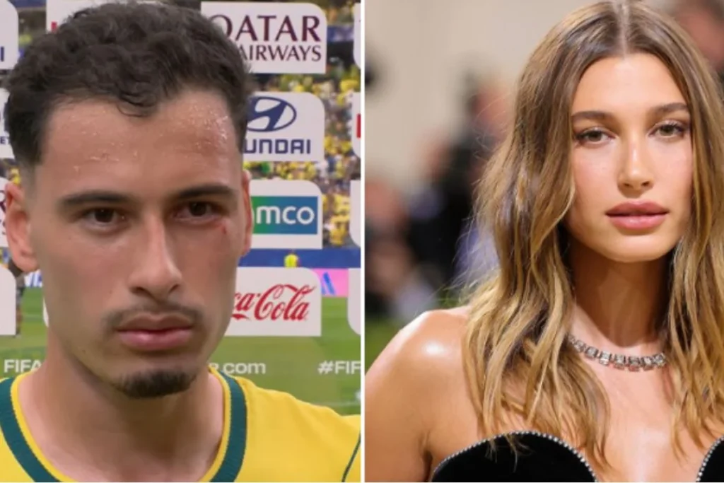 Martinelli Hailey Bieber: comparação entre jogador e modelo viraliza nas redes sociais 1 Martinelli Hailey Bieber